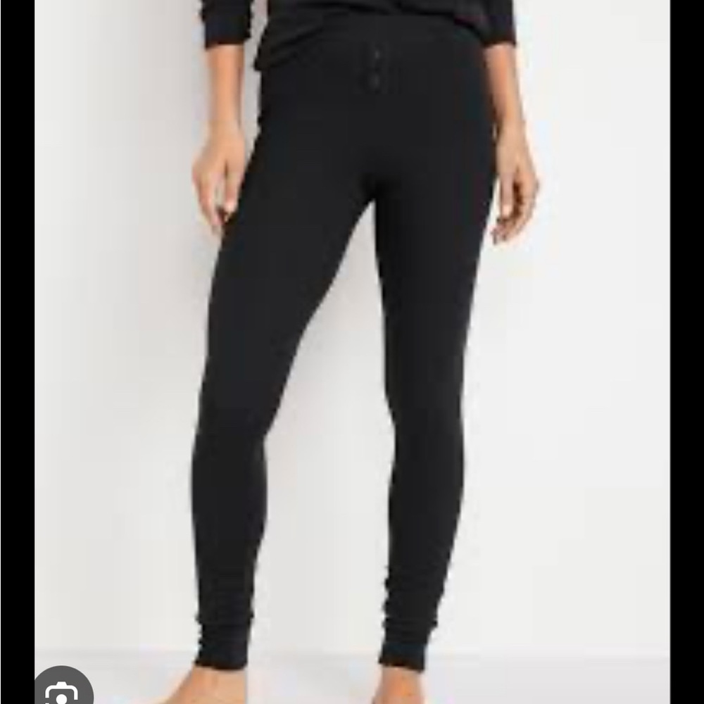 Old Navy Black Pajama Leggings